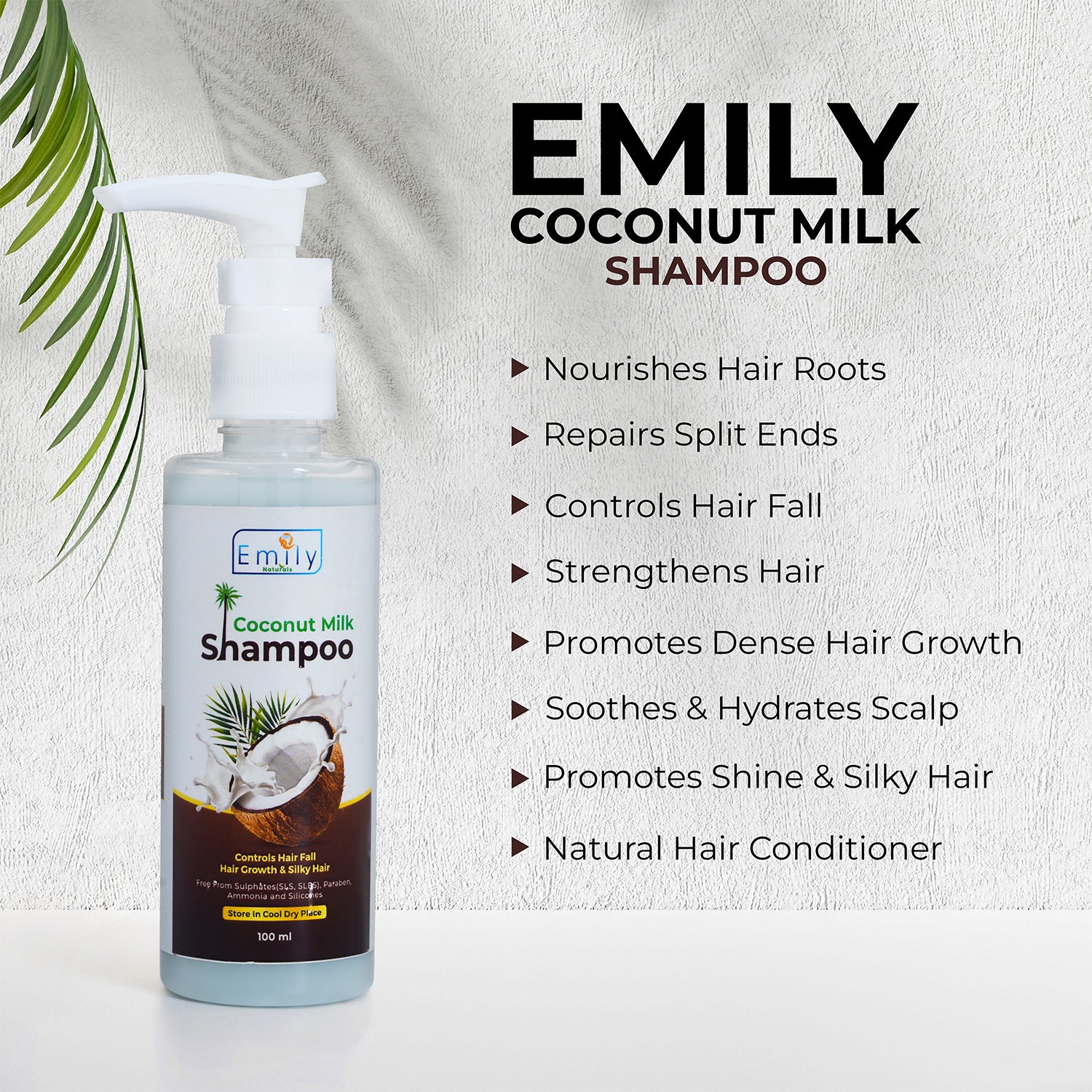 Coconut Milk Shampoo - 100ML