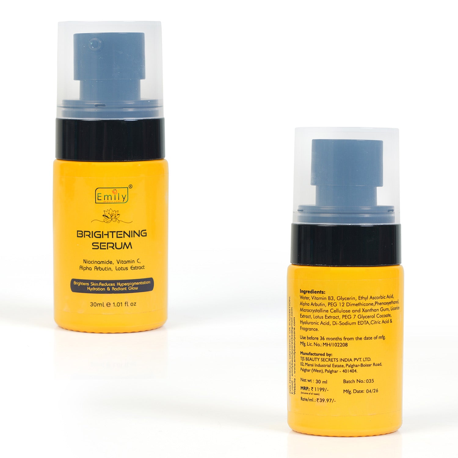 Brightening Face Serum - 30ml