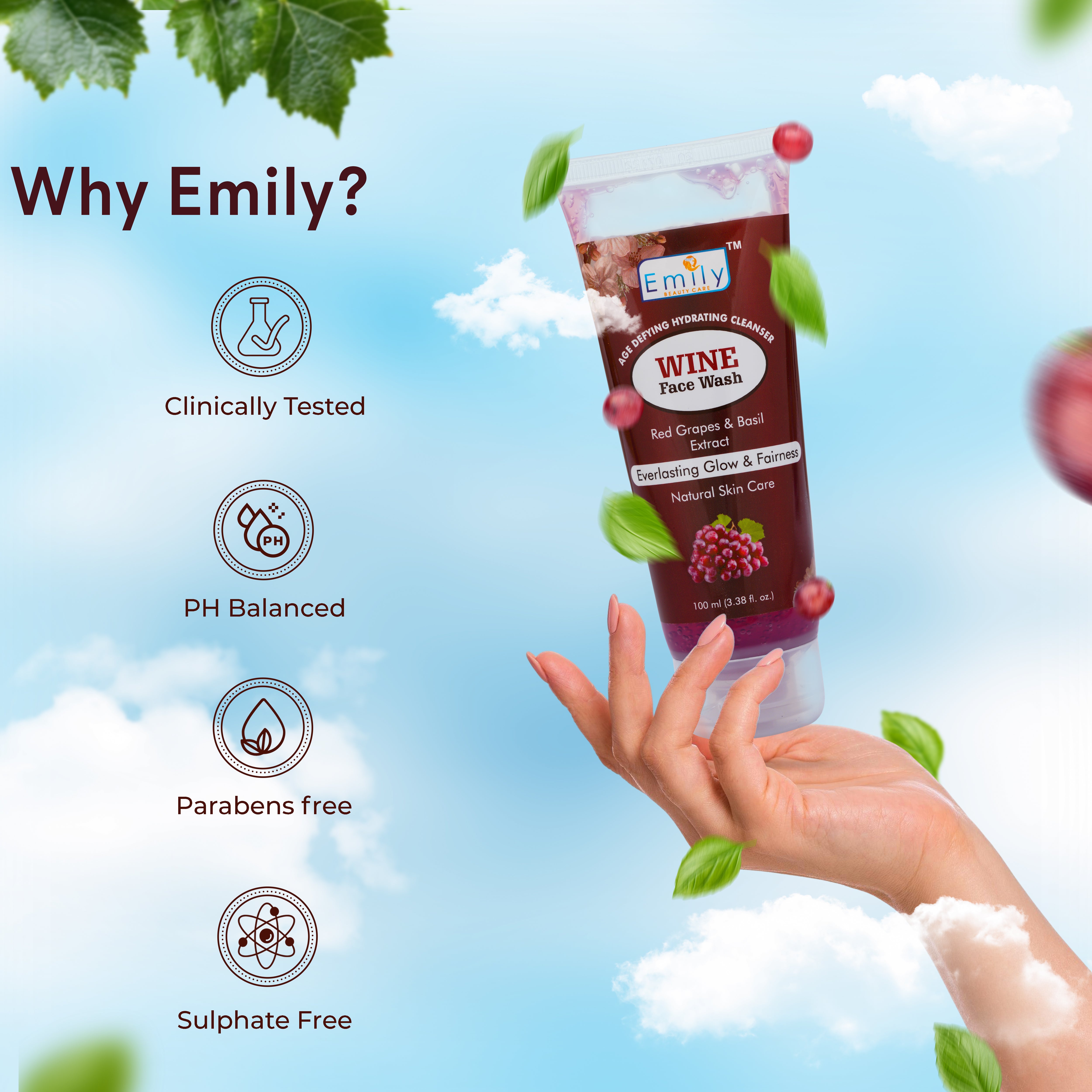 Wine Facewash - 100 ML