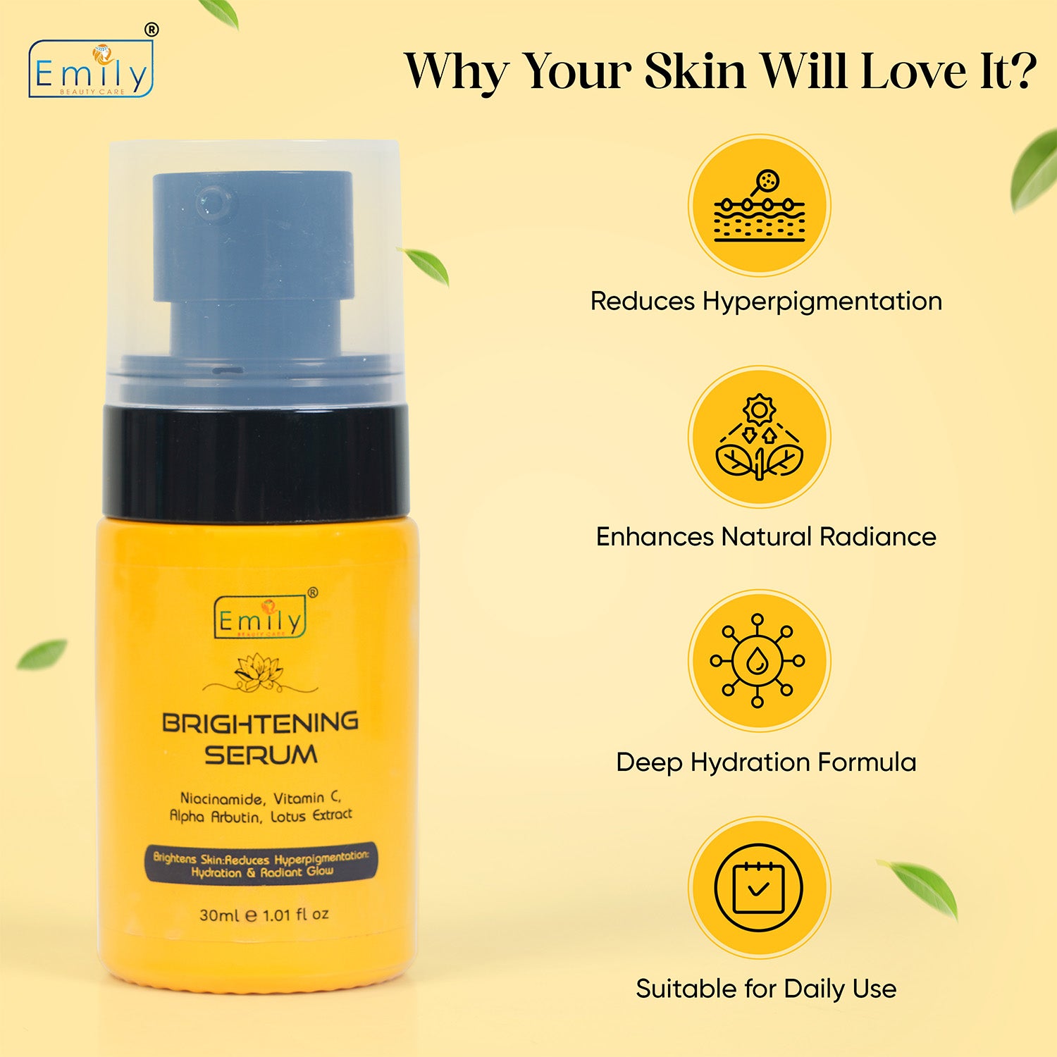 Brightening Face Serum - 30ml