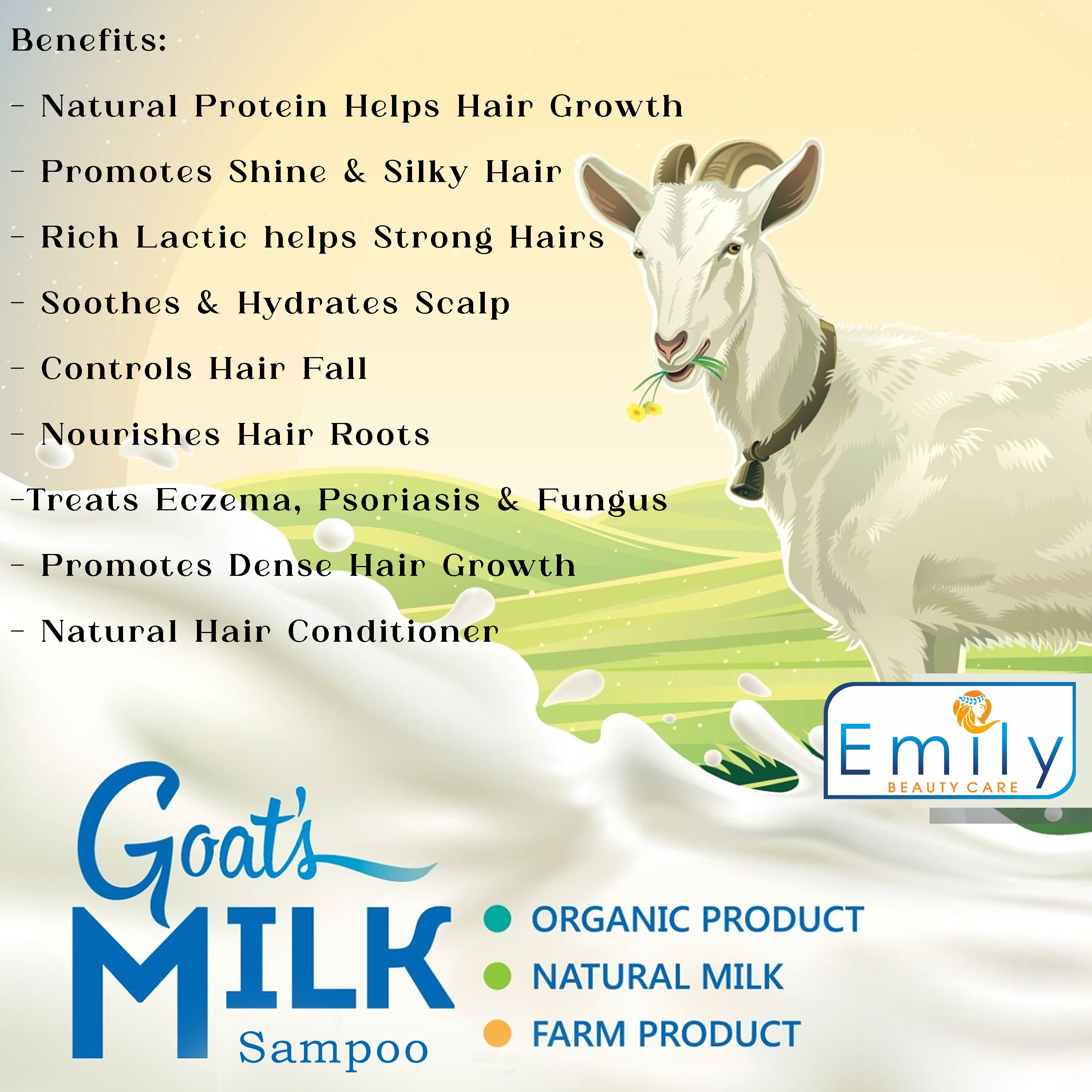 Goat Milk Shampoo - 100ml