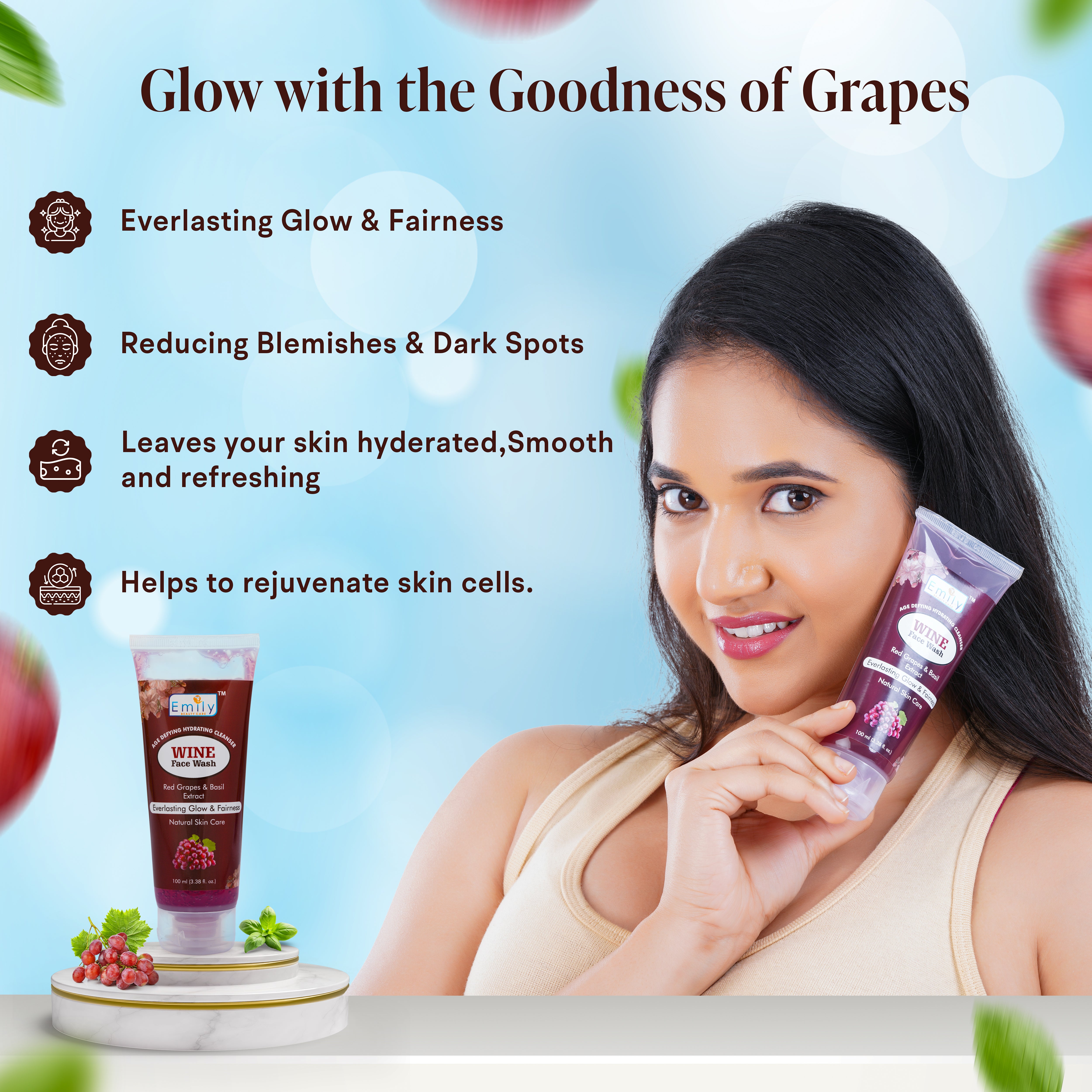 Wine Facewash - 100 ML