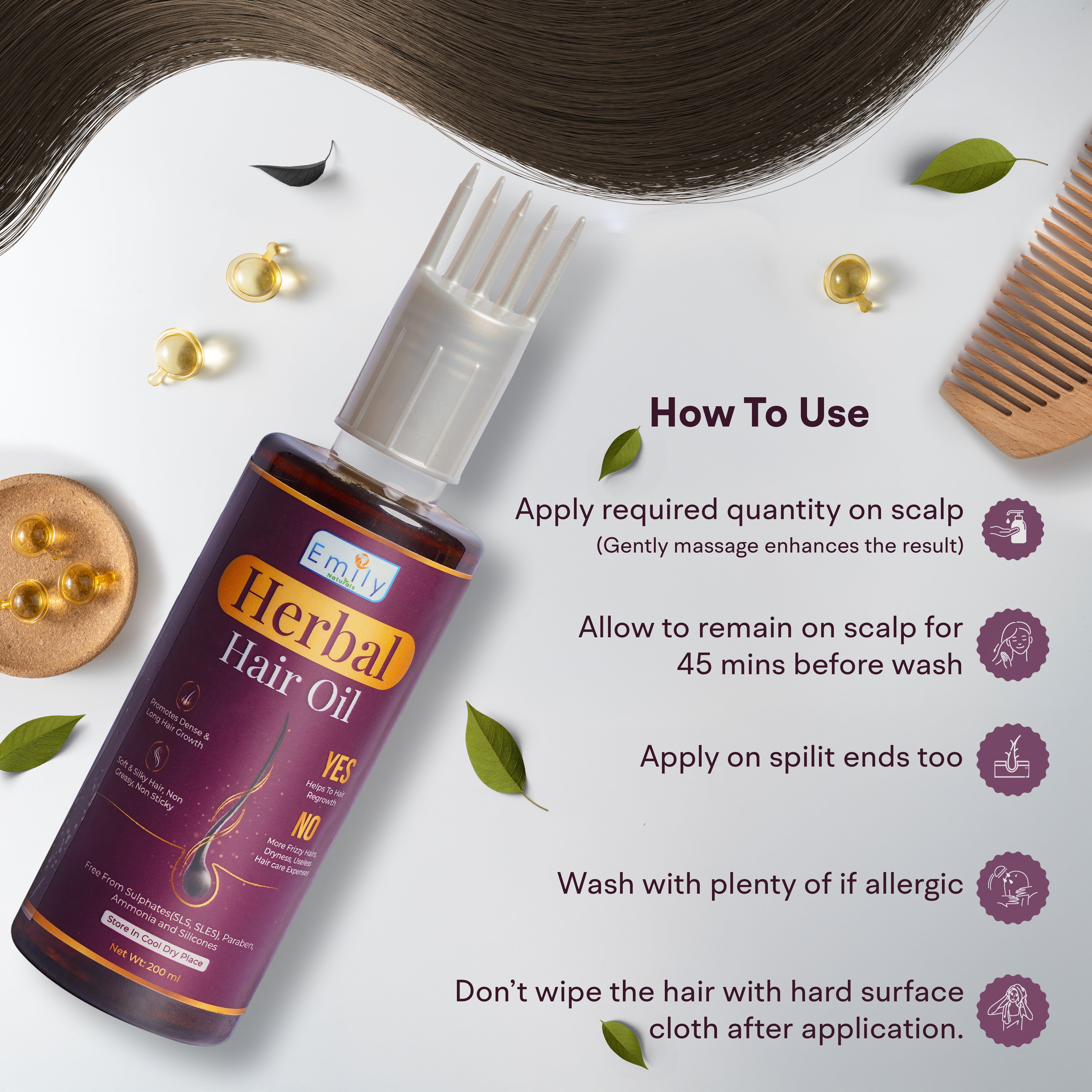 Herbal Hair Oil - 200ML