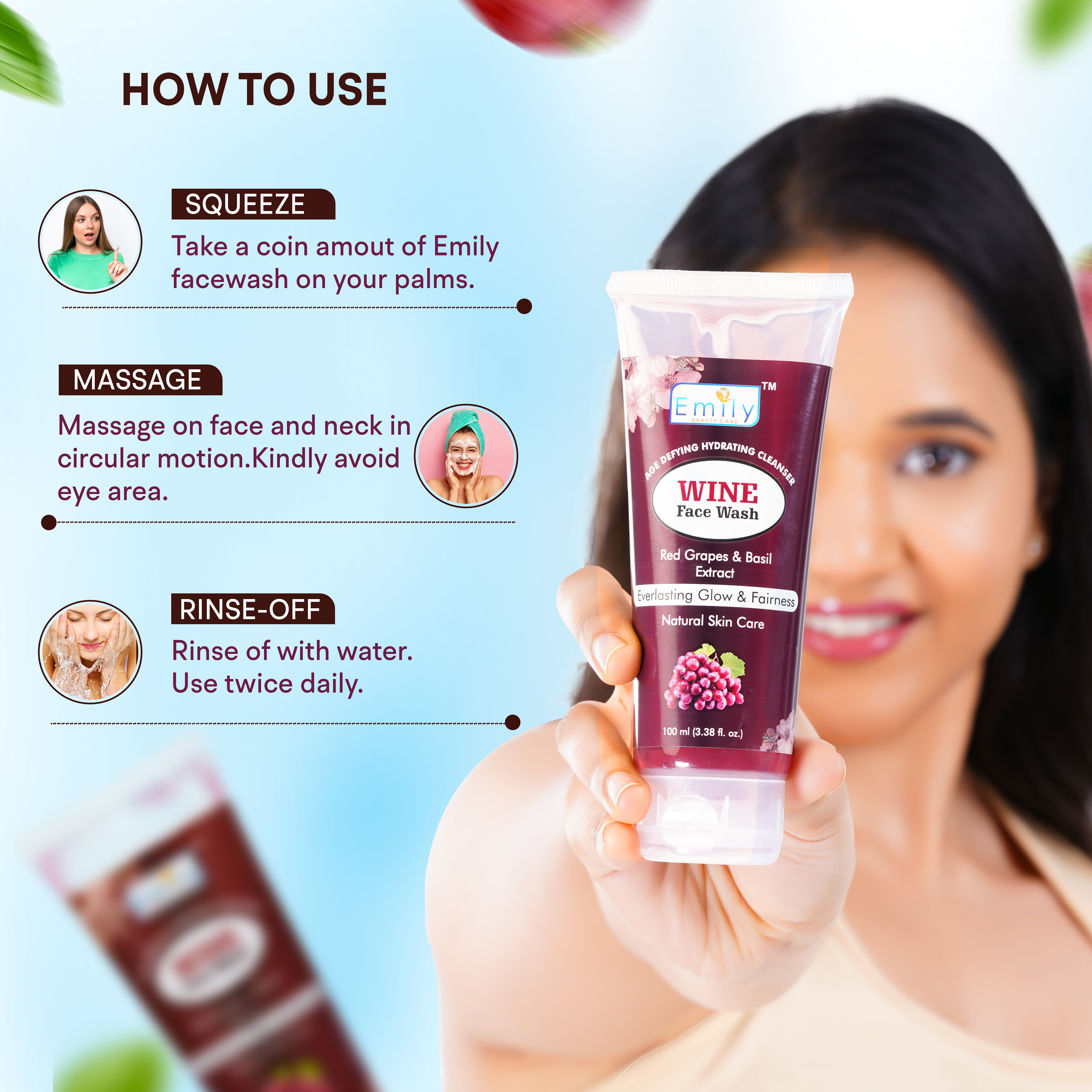 Wine Facewash - 100 ML