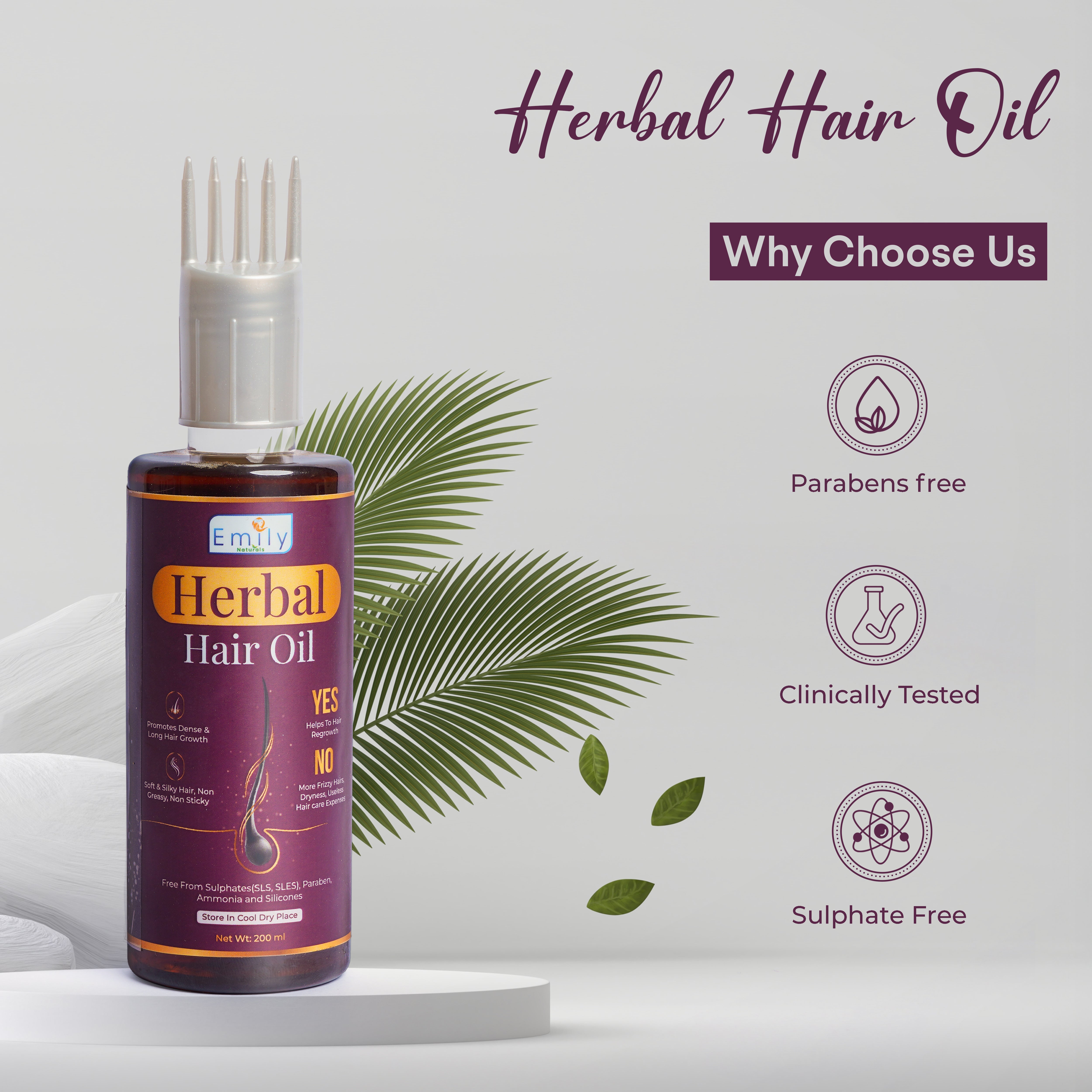 Herbal Hair Oil - 200ML