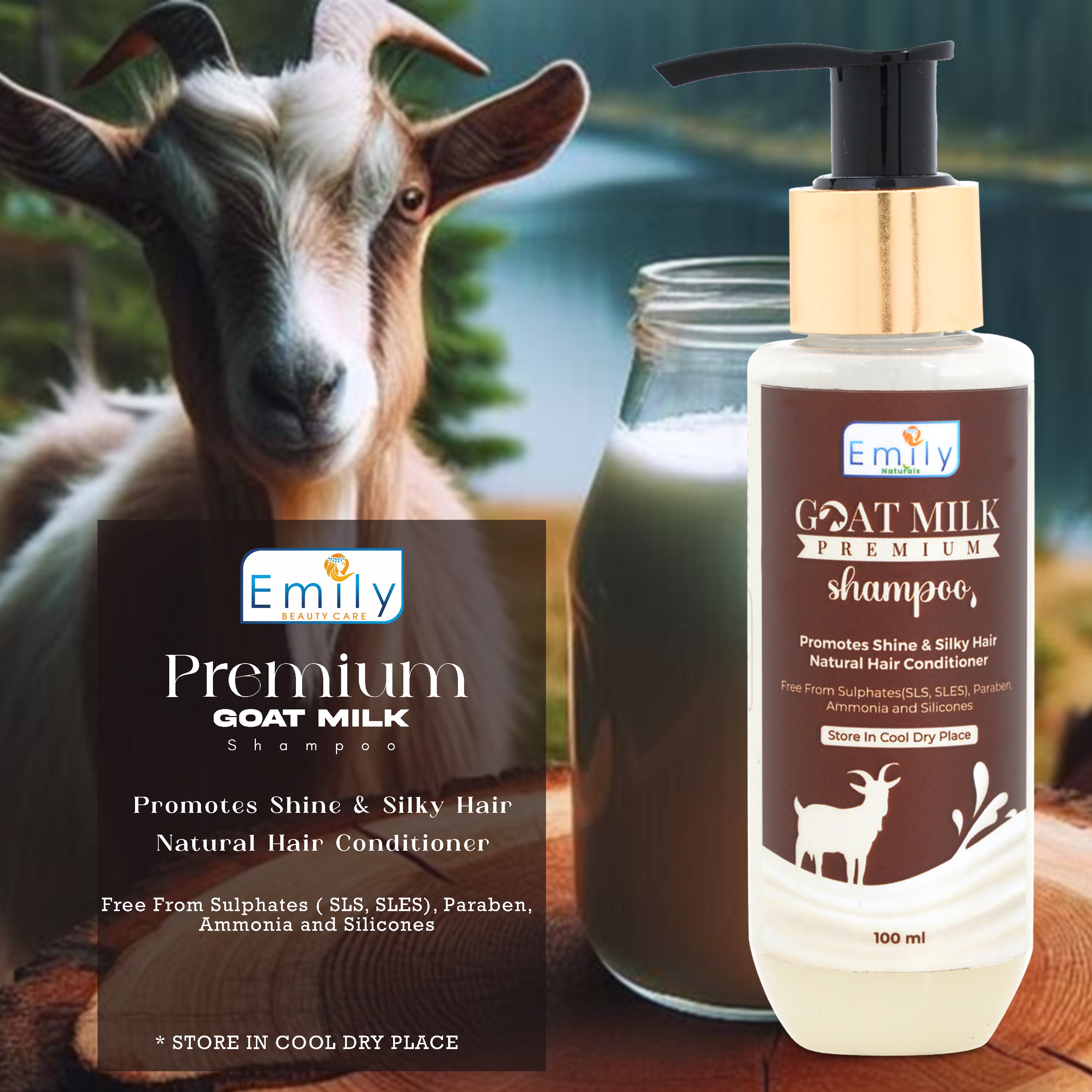Goat Milk Shampoo - 100ml