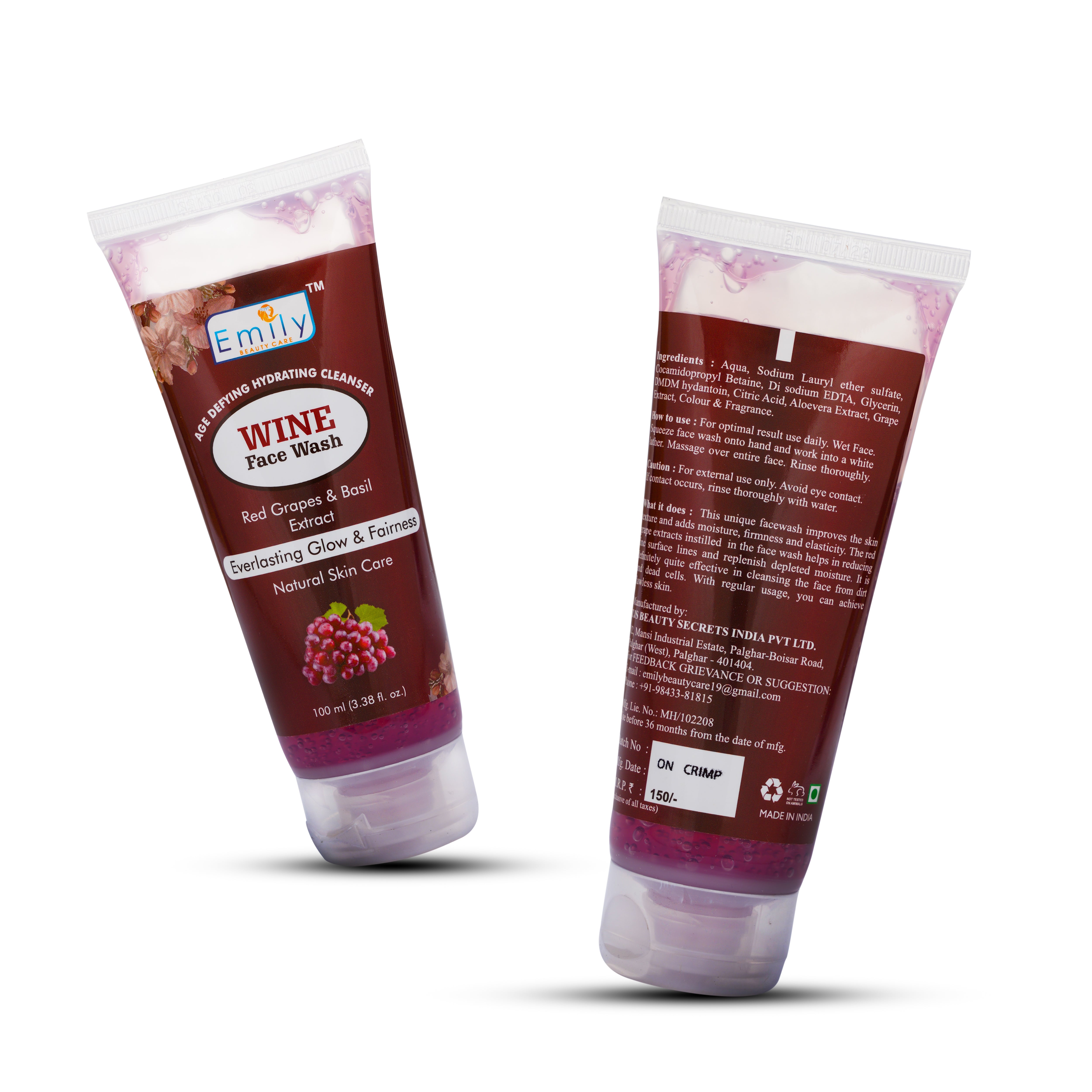Wine Facewash - 100 ML