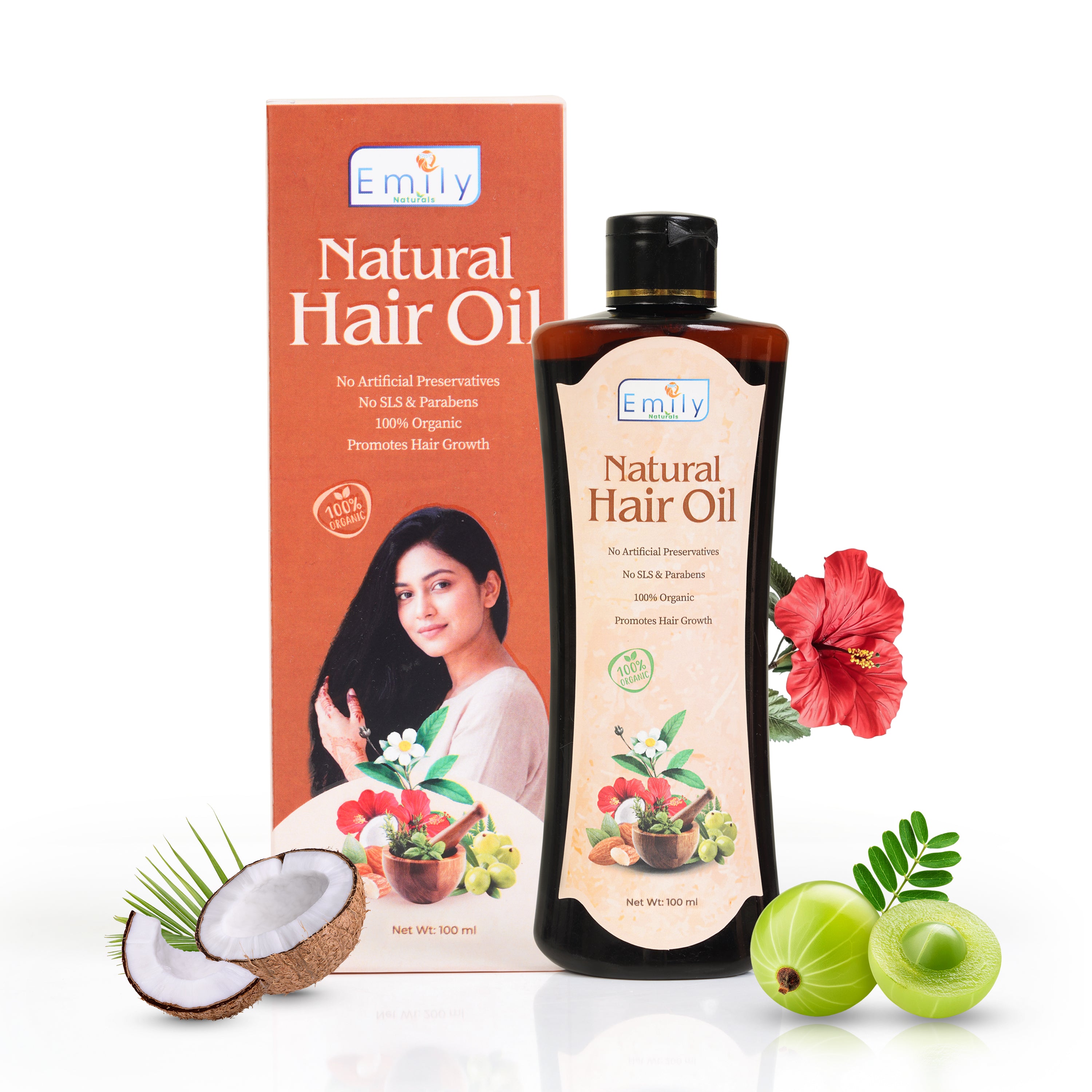 Natural Hair Oil - 100ml