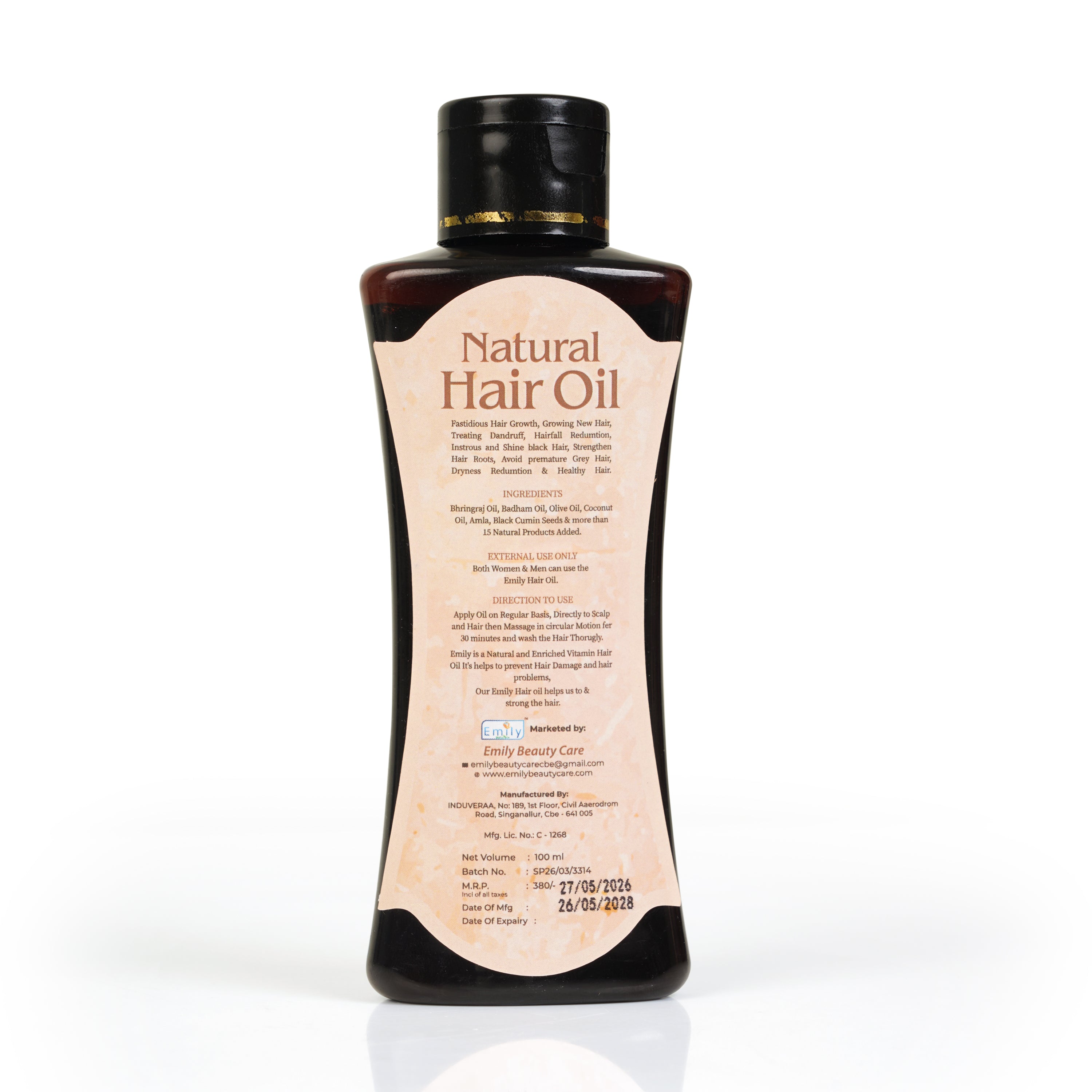 Natural Hair Oil - 100ml