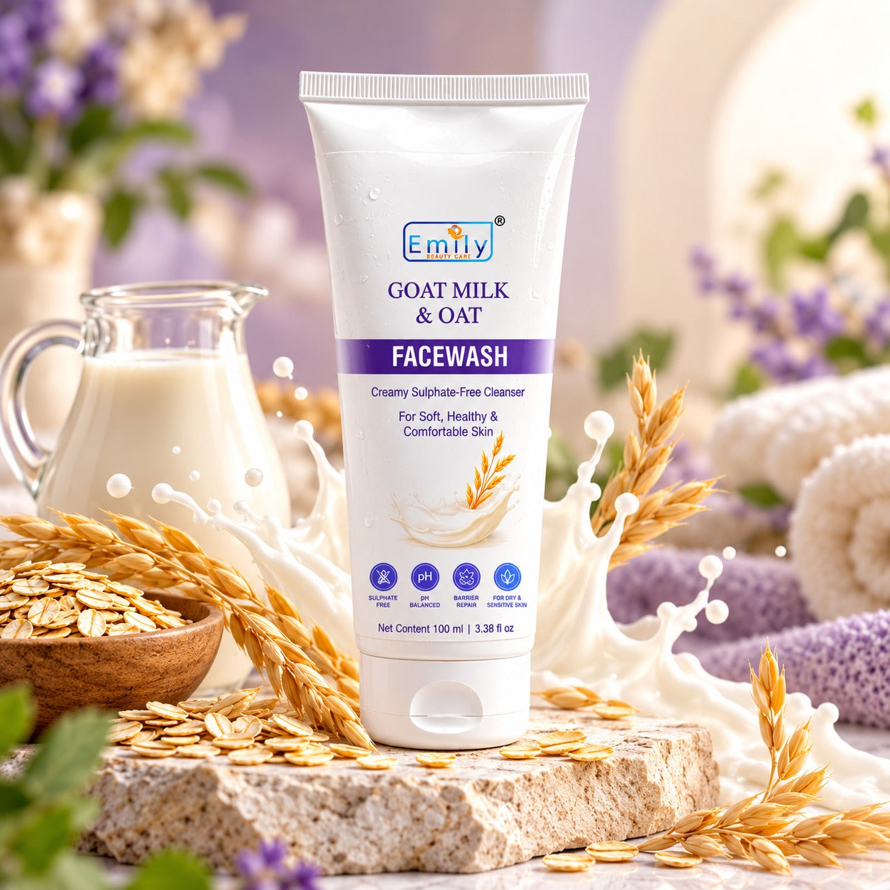 Goat Milk & Oat Face Wash