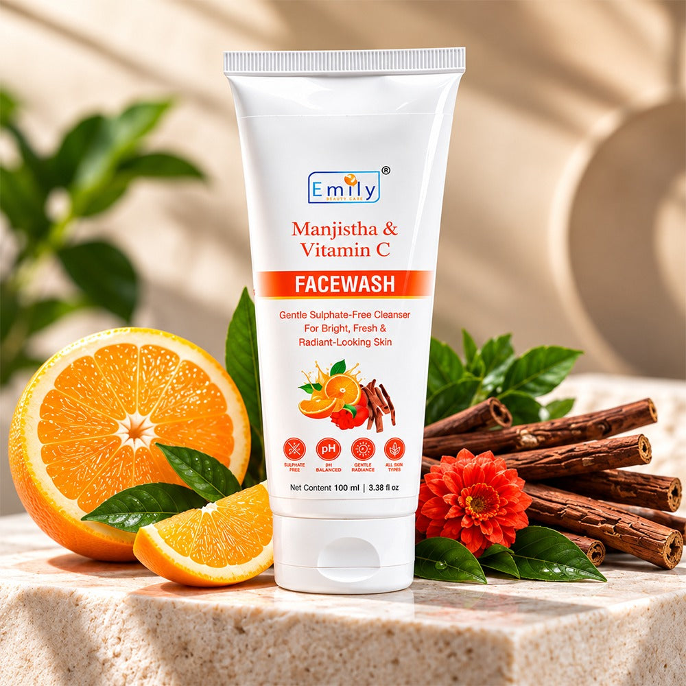 Manjistha & Vitamin C Face Wash -100ml