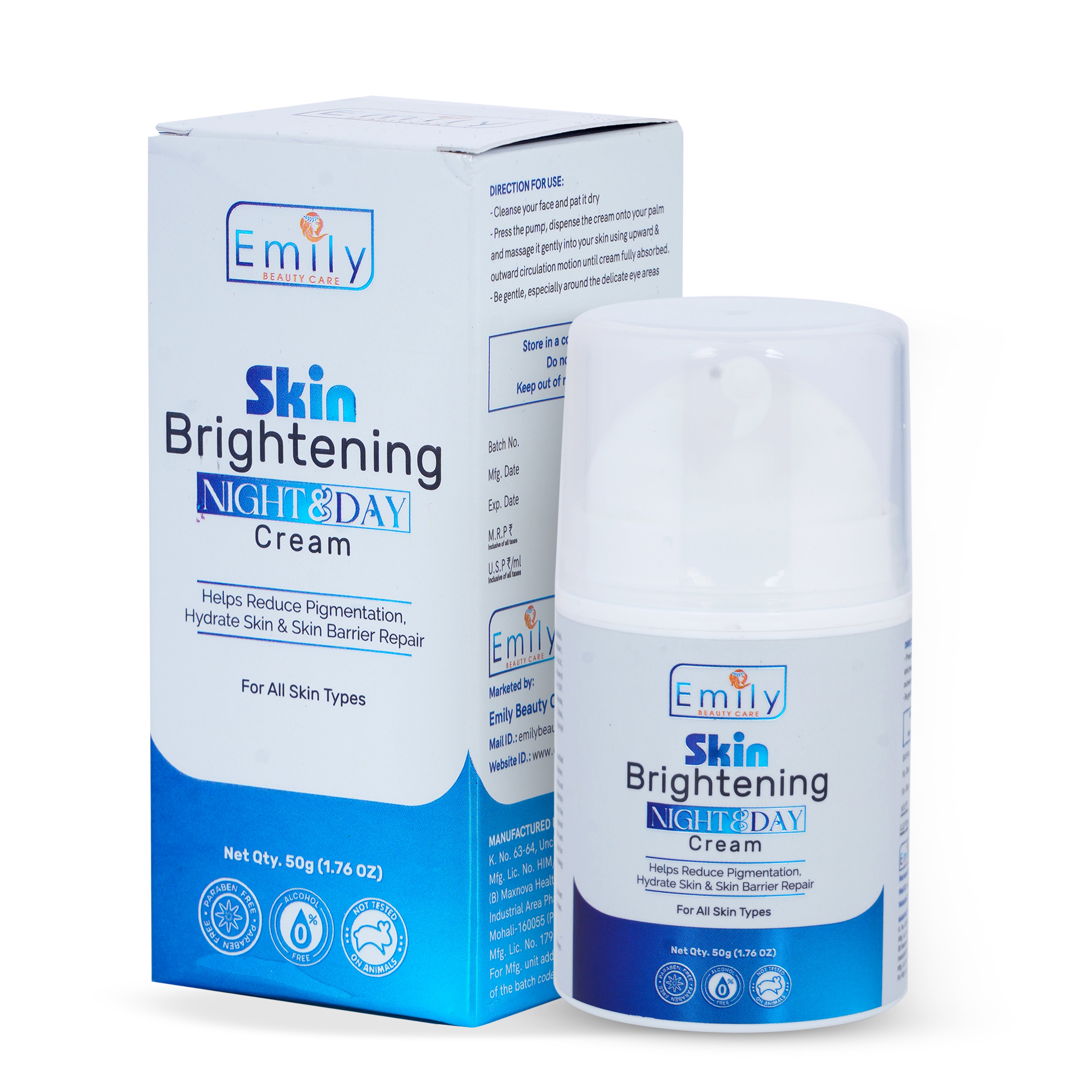 Skin Brightening Night & Day Cream