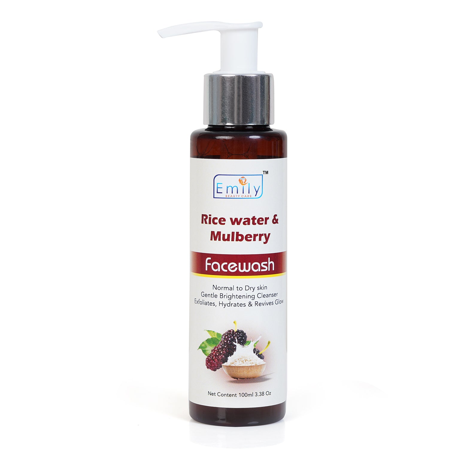 RICE WATER & MULBERRY FACE WASH – 100ML