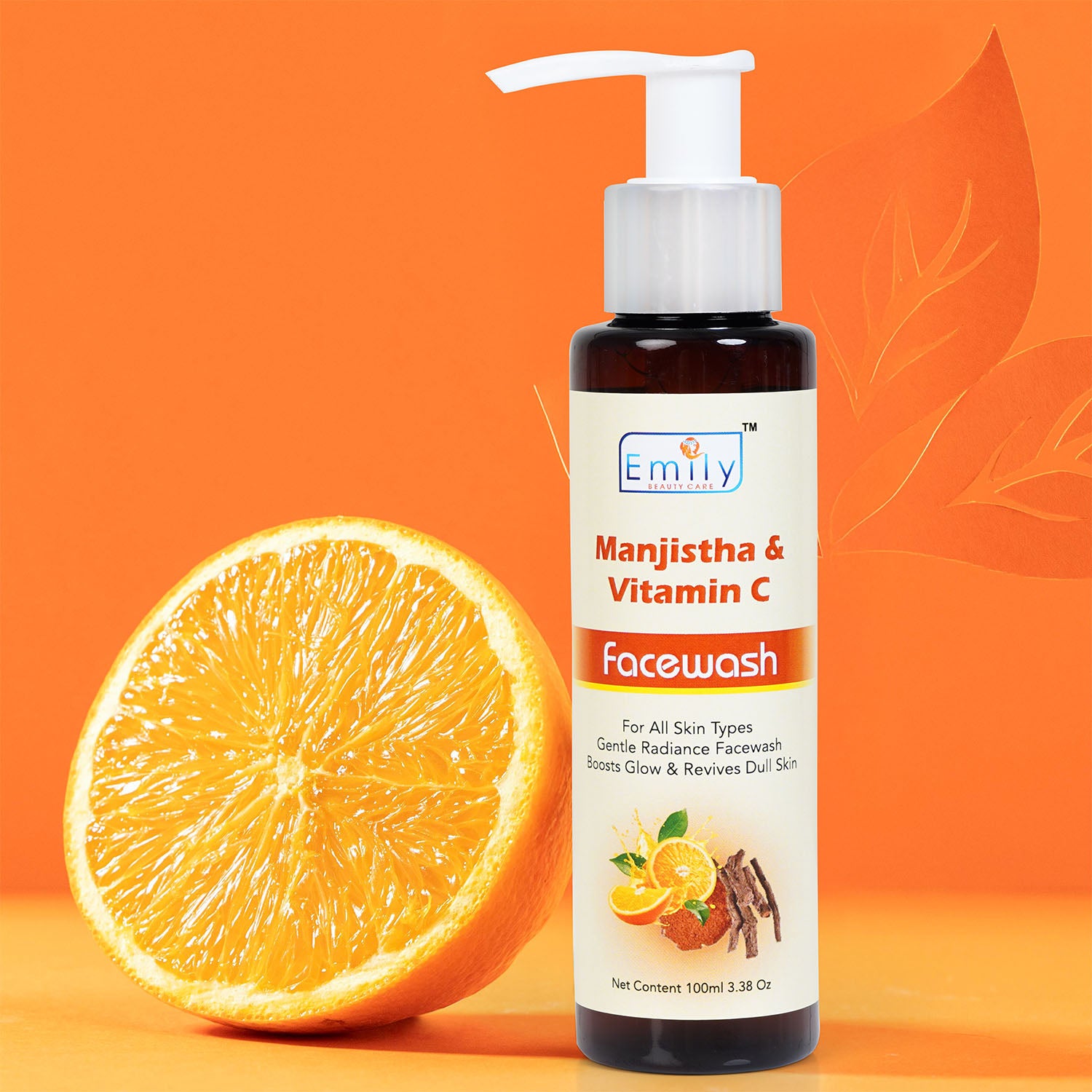 MANJISTHA & VITAMIN C FACE WASH - 100ML