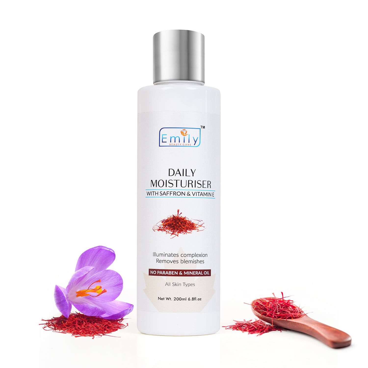 SAFFRON BODY LOTION - (MOISTURISER & BRIGHTENING) 200ML