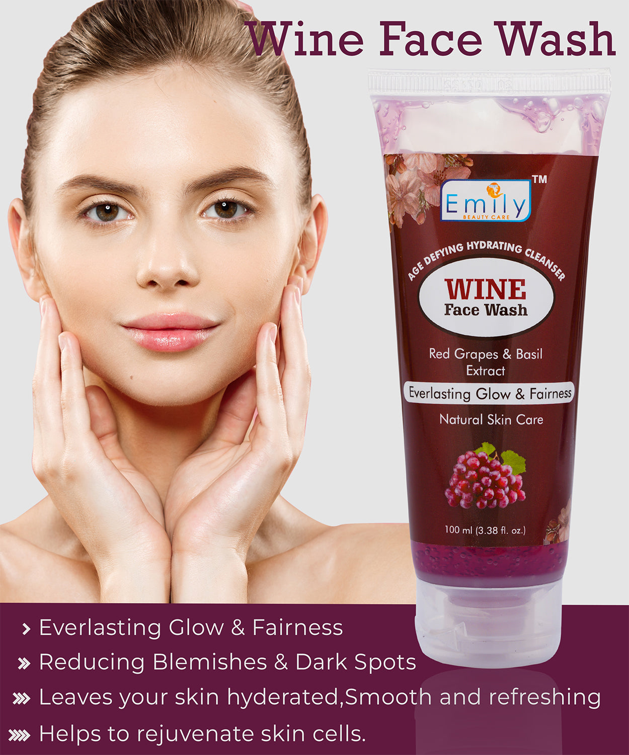 Wine Facewash - 100 ML