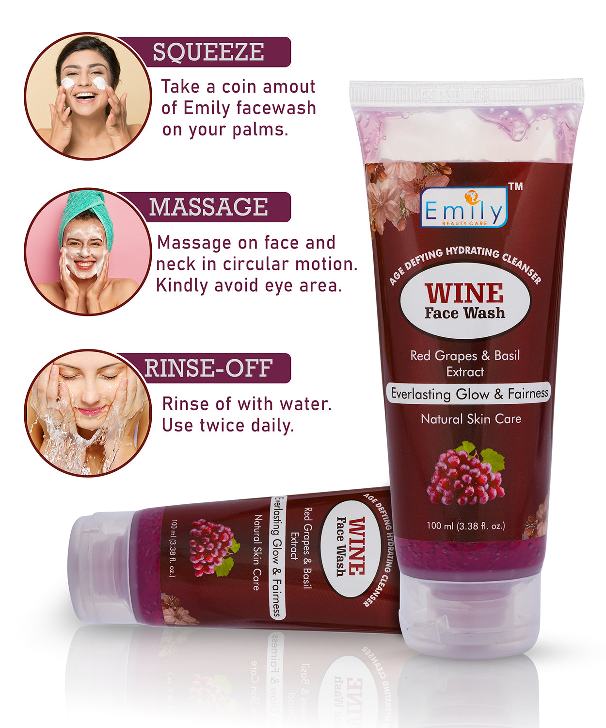 Wine Facewash - 100 ML