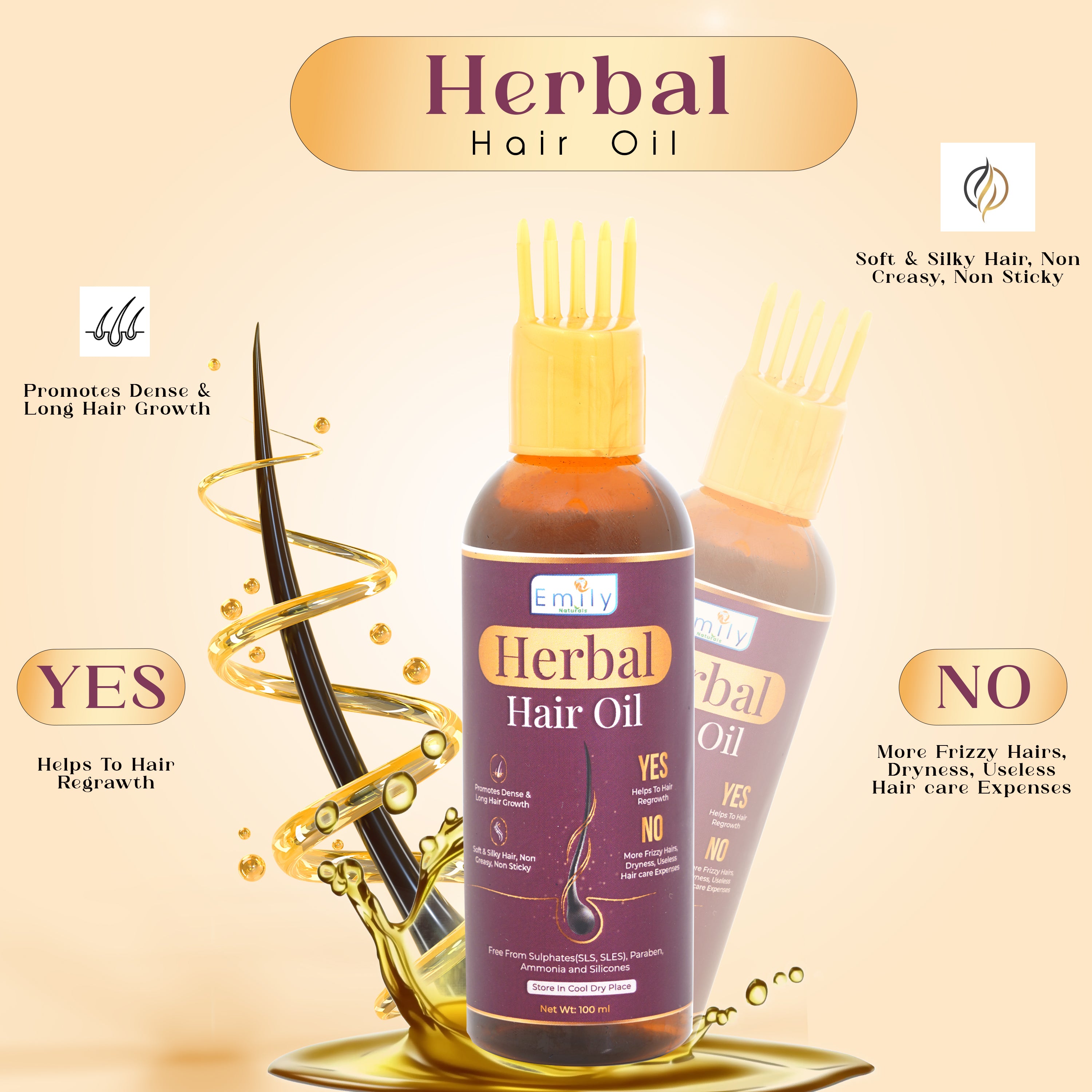 Herbal Hair Oil - 100ML