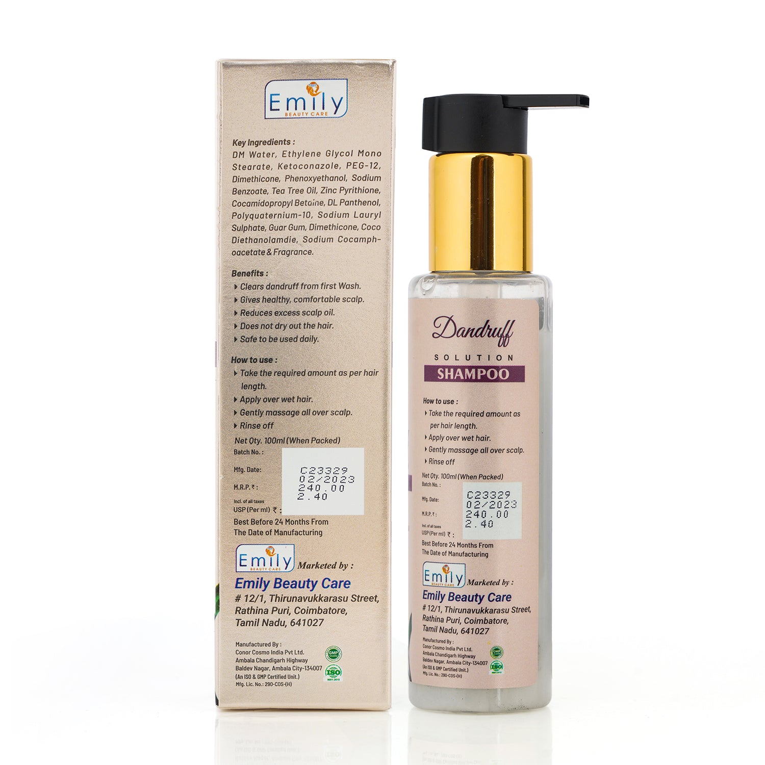 Dandruff Solution Shampoo - 100 ML