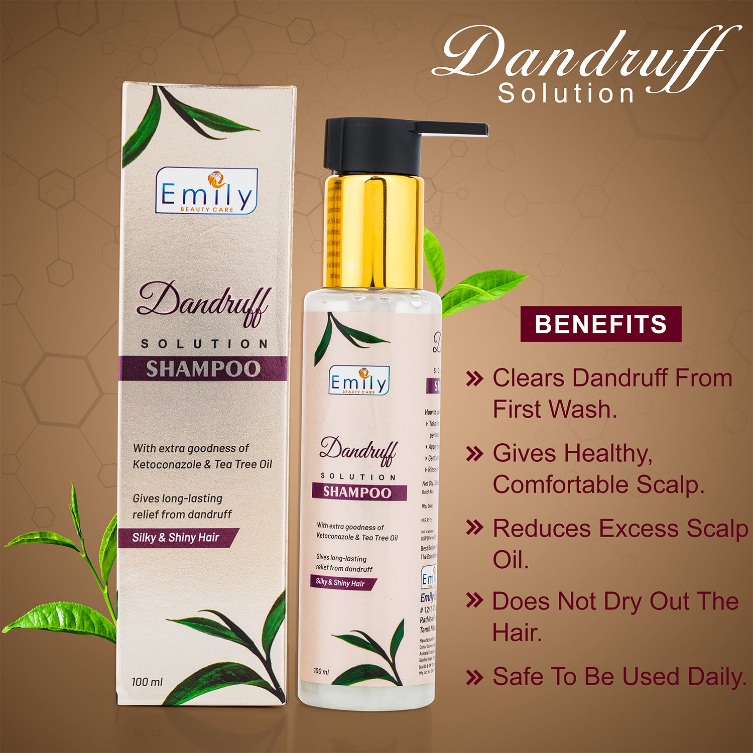 Dandruff Solution Shampoo - 100 ML