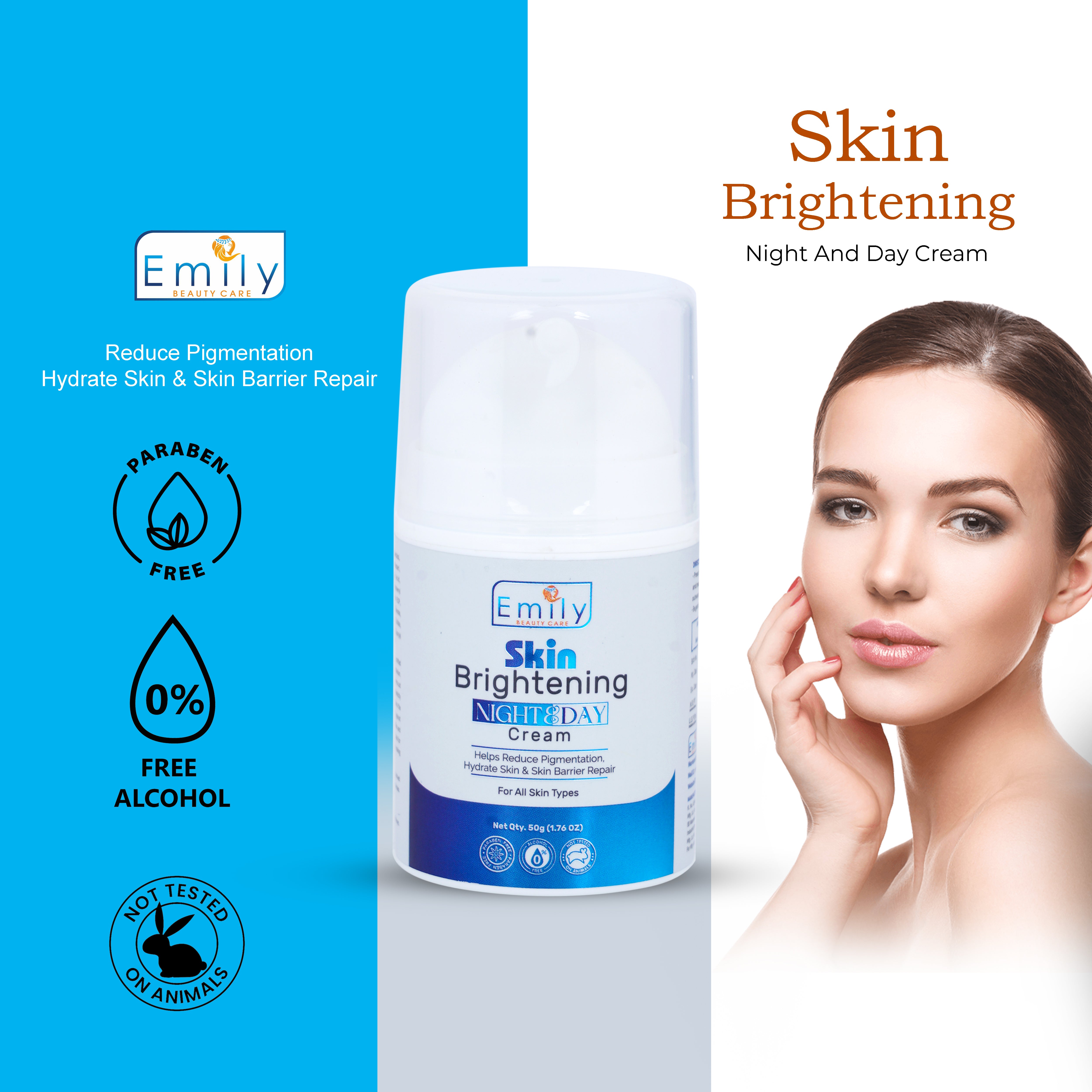Skin Brightening Night & Day Cream