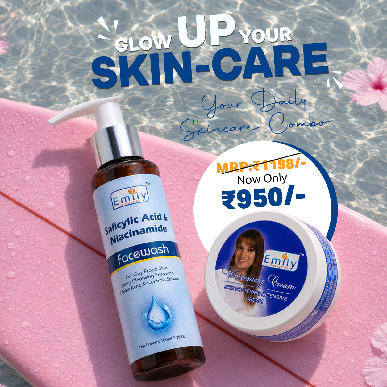 Brightening Night Cream + Salicylic Acid Face Wash - Combo