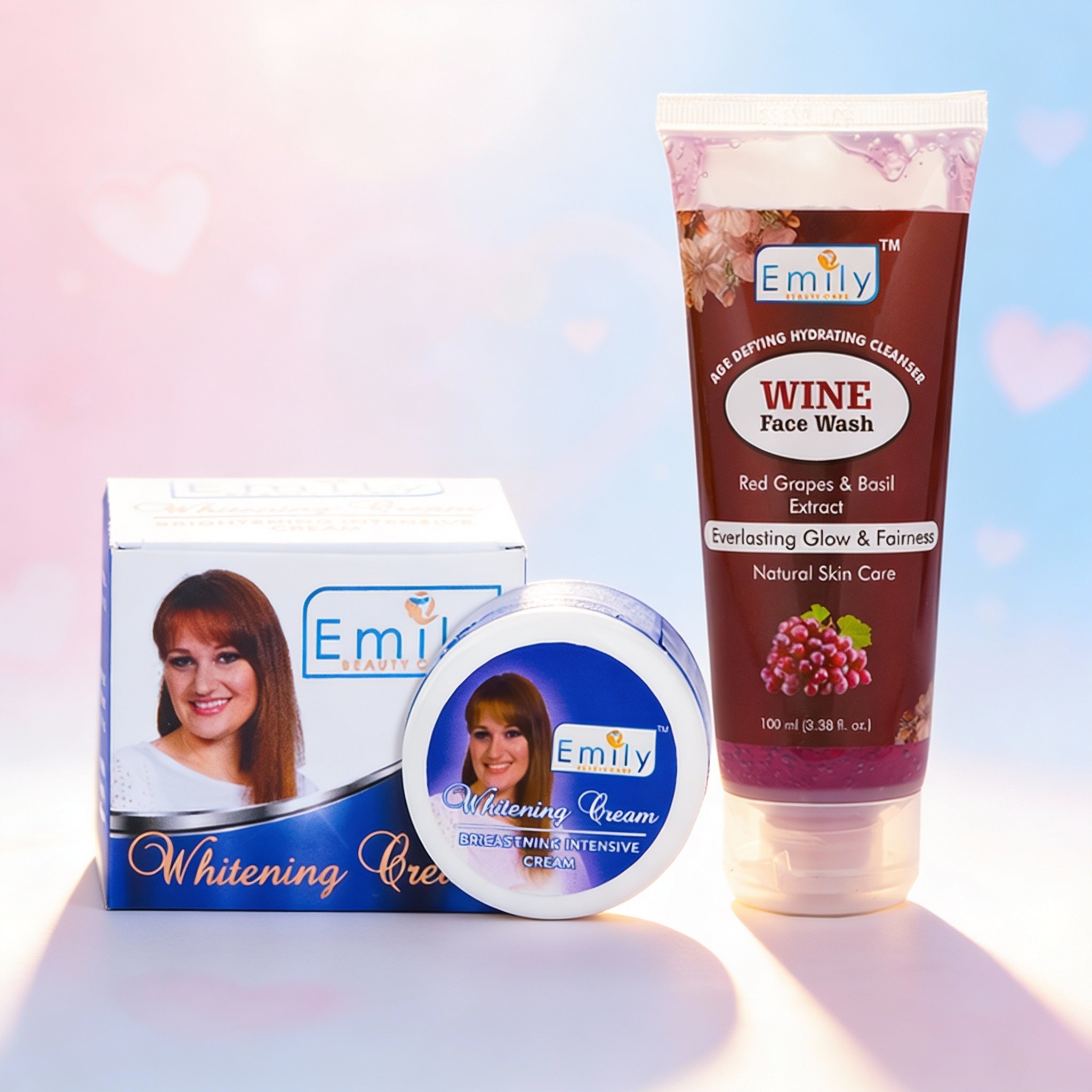 Glow Repair Combo – Wine Face Wash + Night Repair Cream